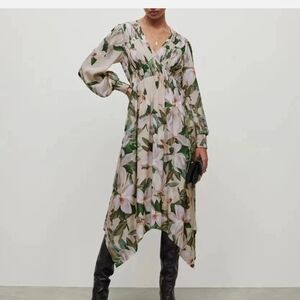 ALLSAINTS Estelle Alessandra Floral Print Dress